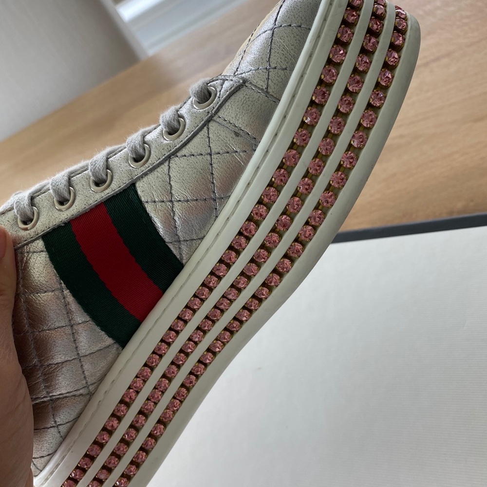 Limited edition Gucci ace sneakers - Picture 5 of 11